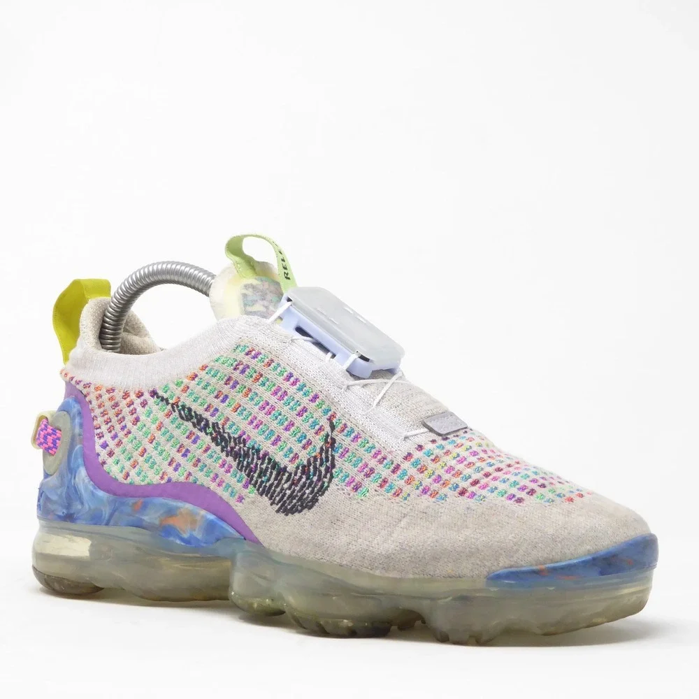 Nike Kids Air VaporMax 2020 Flyknit Grey Multi CJ4069-003 Size 5.5Y